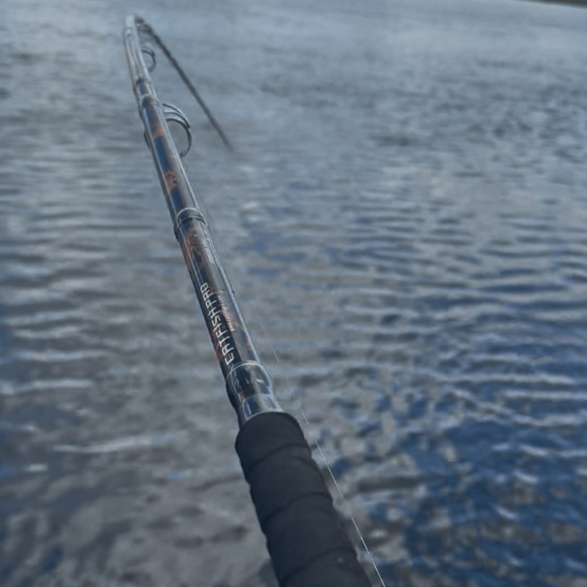 Black Dragon Fire Casting Rod - Taylor Holler Tackle Co.