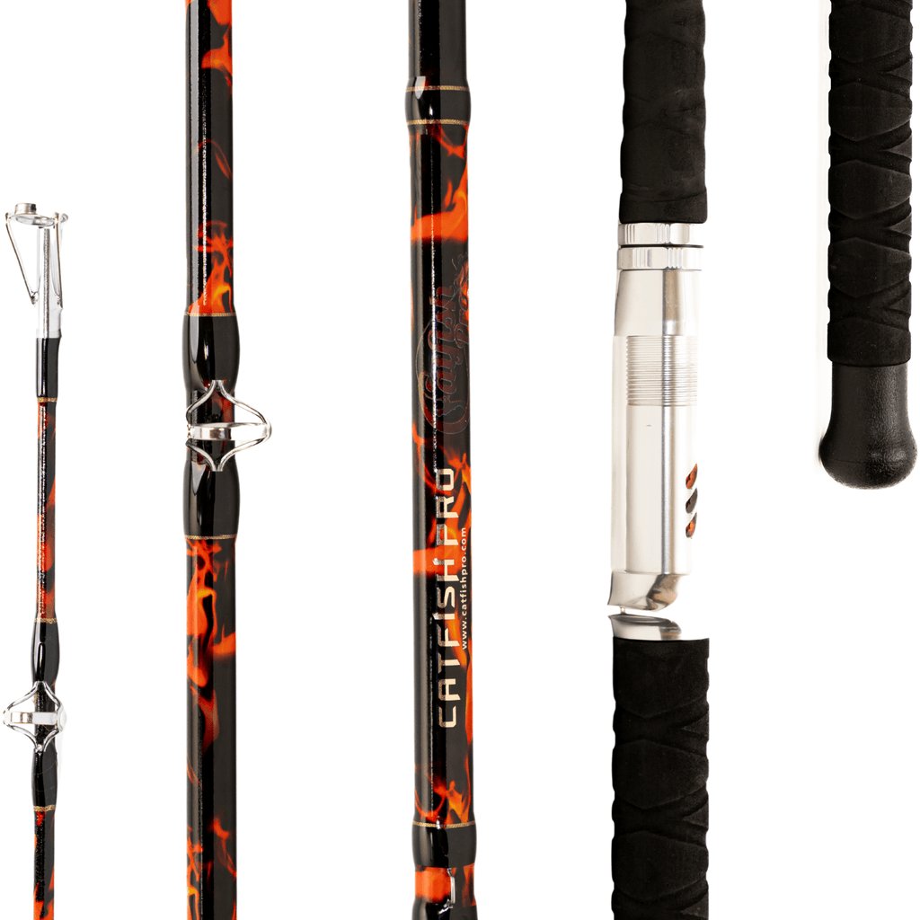 Black Dragon Fire Casting Rod - Taylor Holler Tackle Co.