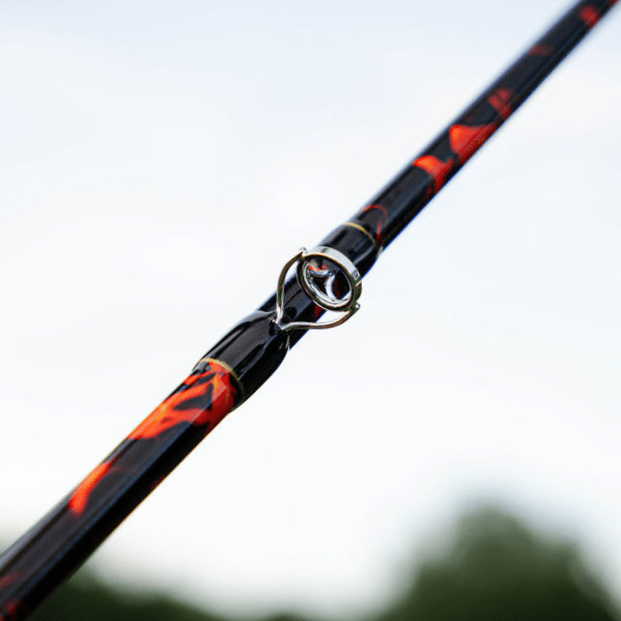 Black Dragon Fire Casting Rod - Taylor Holler Tackle Co.