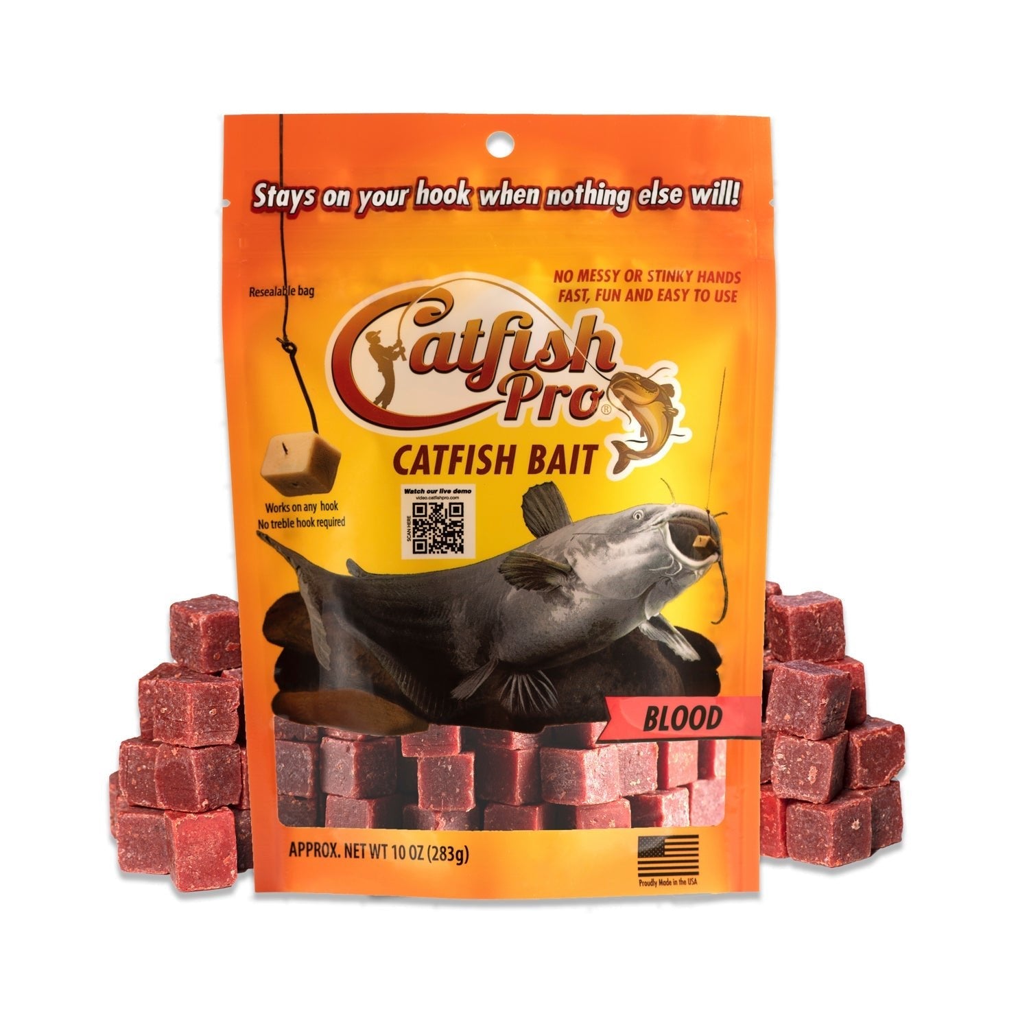 Blood Catfish Bait - Taylor Holler Tackle Co.