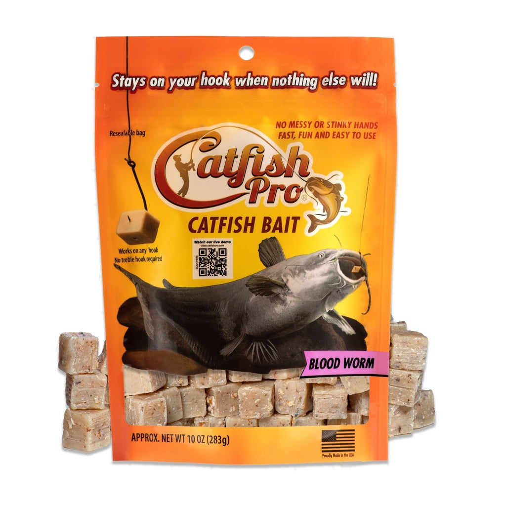 Blood Worm Catfish Bait - Taylor Holler Tackle Co.