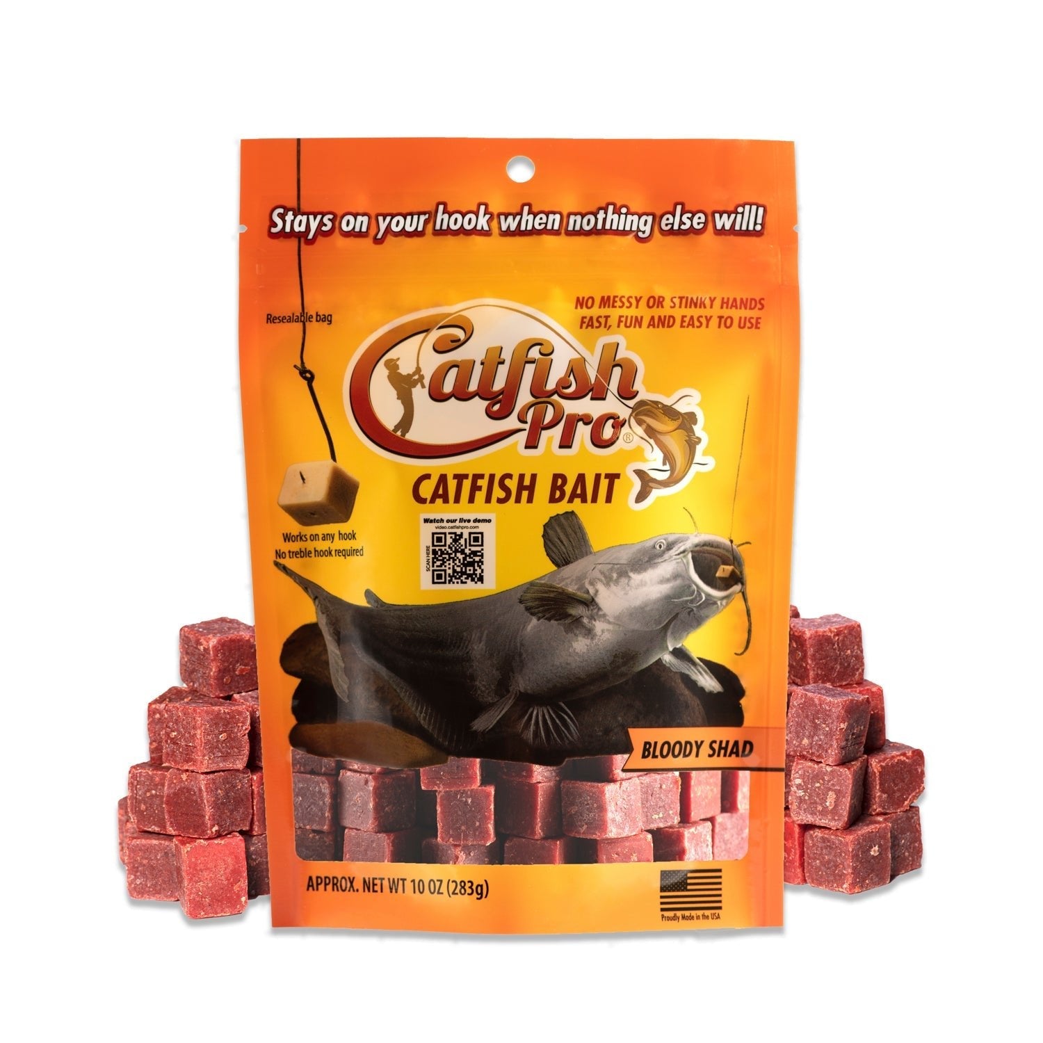 Bloody Shad Catfish Bait - Taylor Holler Tackle Co.