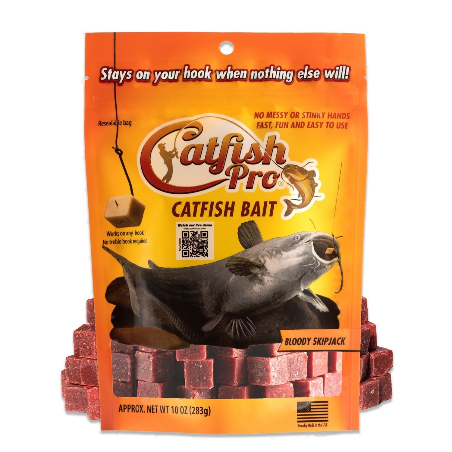Bloody Skipjack Catfish Bait - Taylor Holler Tackle Co.