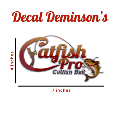 Catfish Pro Logo Car/Boat Decal - Taylor Holler Tackle Co.