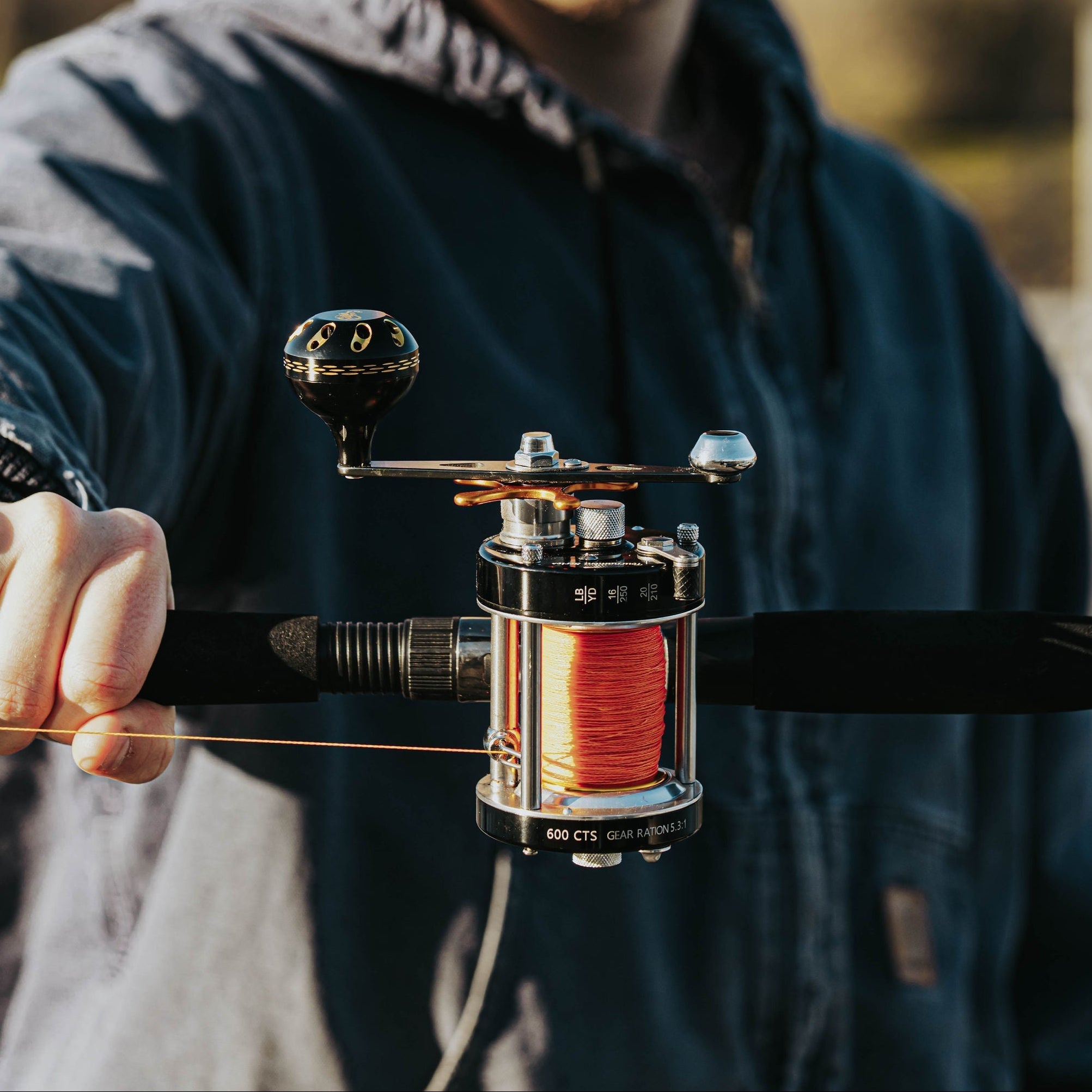 600CTS Round Baitcaster Rod and Reel Combo - Taylor Holler Tackle Co.