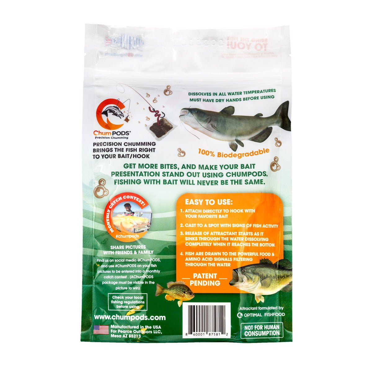 ChumPODS - Raw Fish Attraction - Taylor Holler Tackle Co.