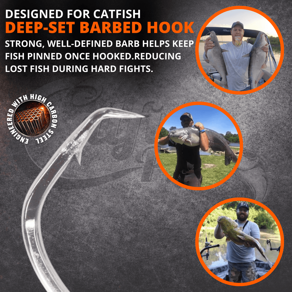 Double Offset Circle Hooks 6/0 - Value Pack - Taylor Holler Tackle Co.