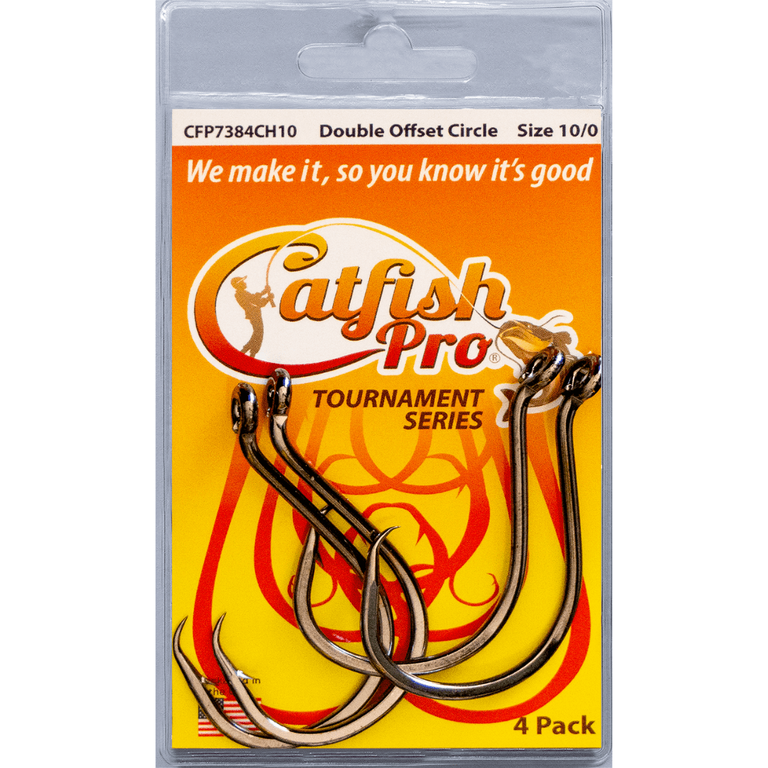 Double Offset Circle Hooks 10/0 - Taylor Holler Tackle Co.