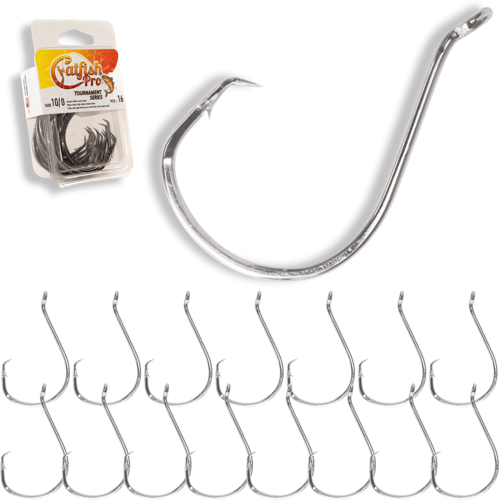 Double Offset Circle Hooks 10/0 - Value Pack - Taylor Holler Tackle Co.