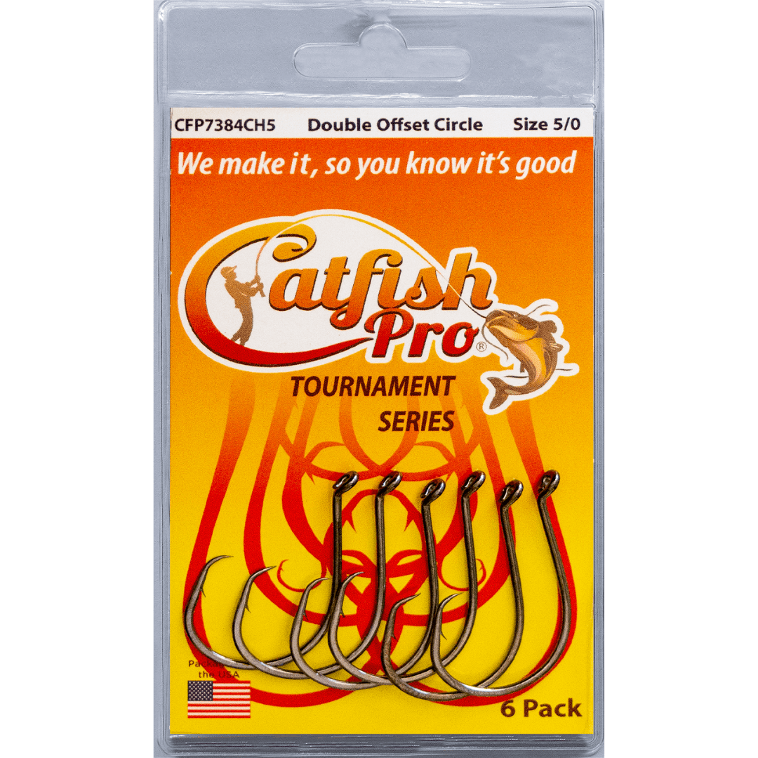 Double Offset Circle Hooks 5/0 - Taylor Holler Tackle Co.