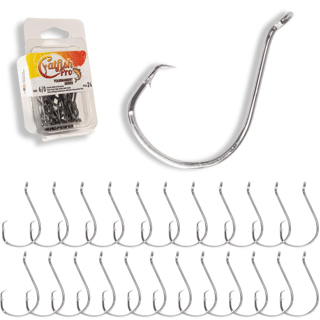 Double Offset Circle Hooks 6/0 - Value Pack - Taylor Holler Tackle Co.