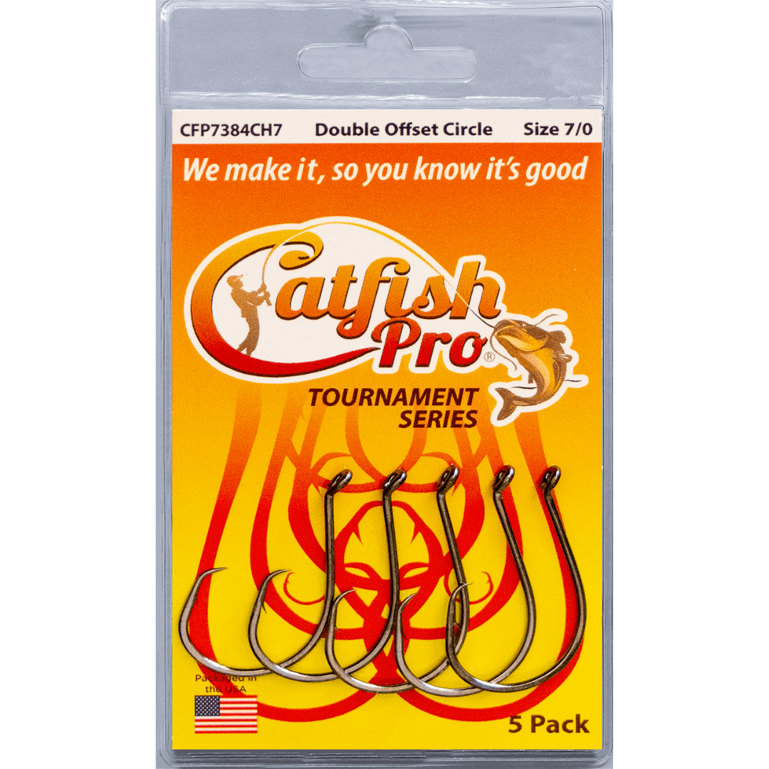 Double Offset Circle Hooks 7/0 - Taylor Holler Tackle Co.