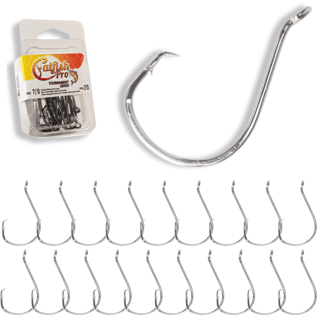 Double Offset Circle Hooks 7/0 - Value Pack - Taylor Holler Tackle Co.