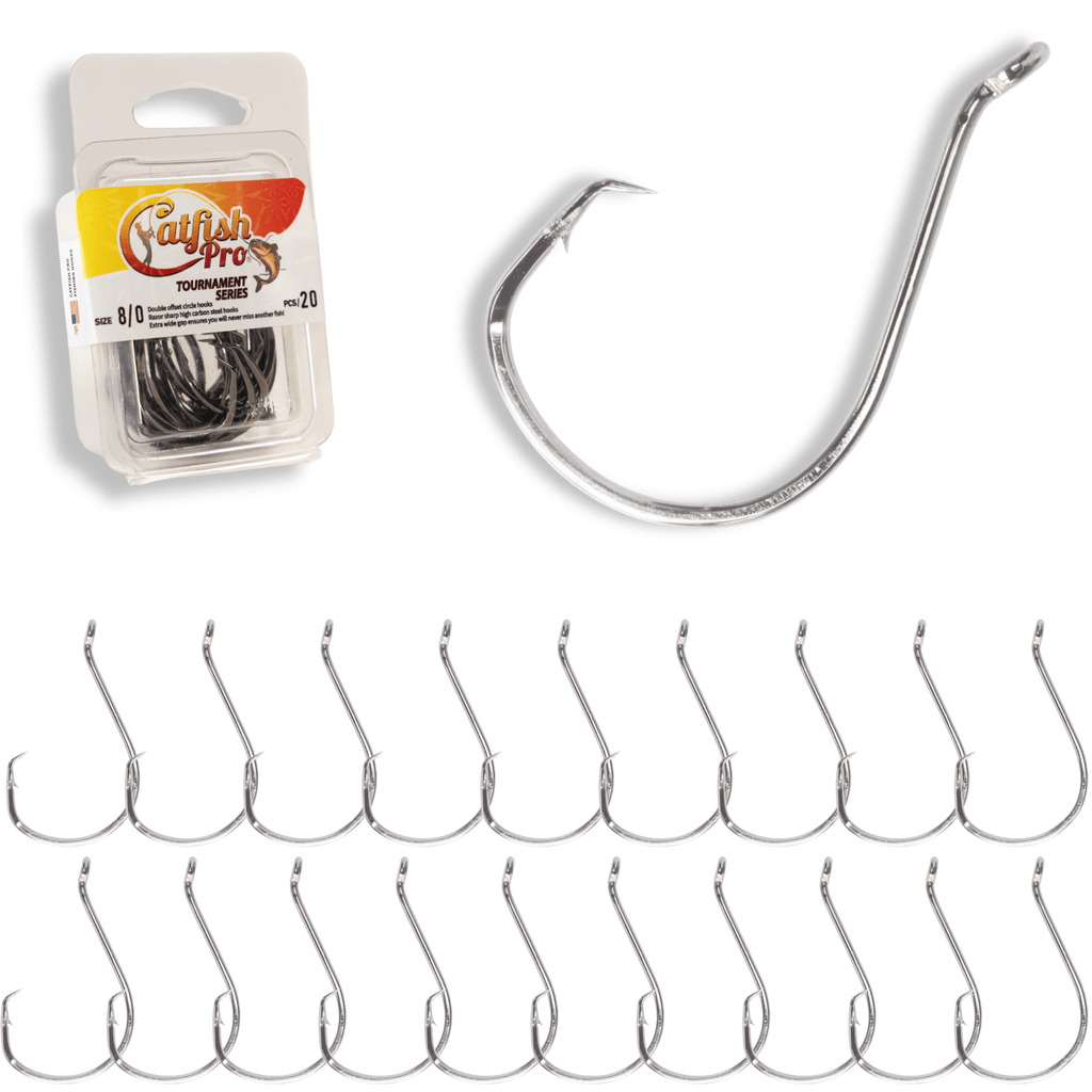 Double Offset Circle Hooks 8/0 - Value Pack - Taylor Holler Tackle Co.