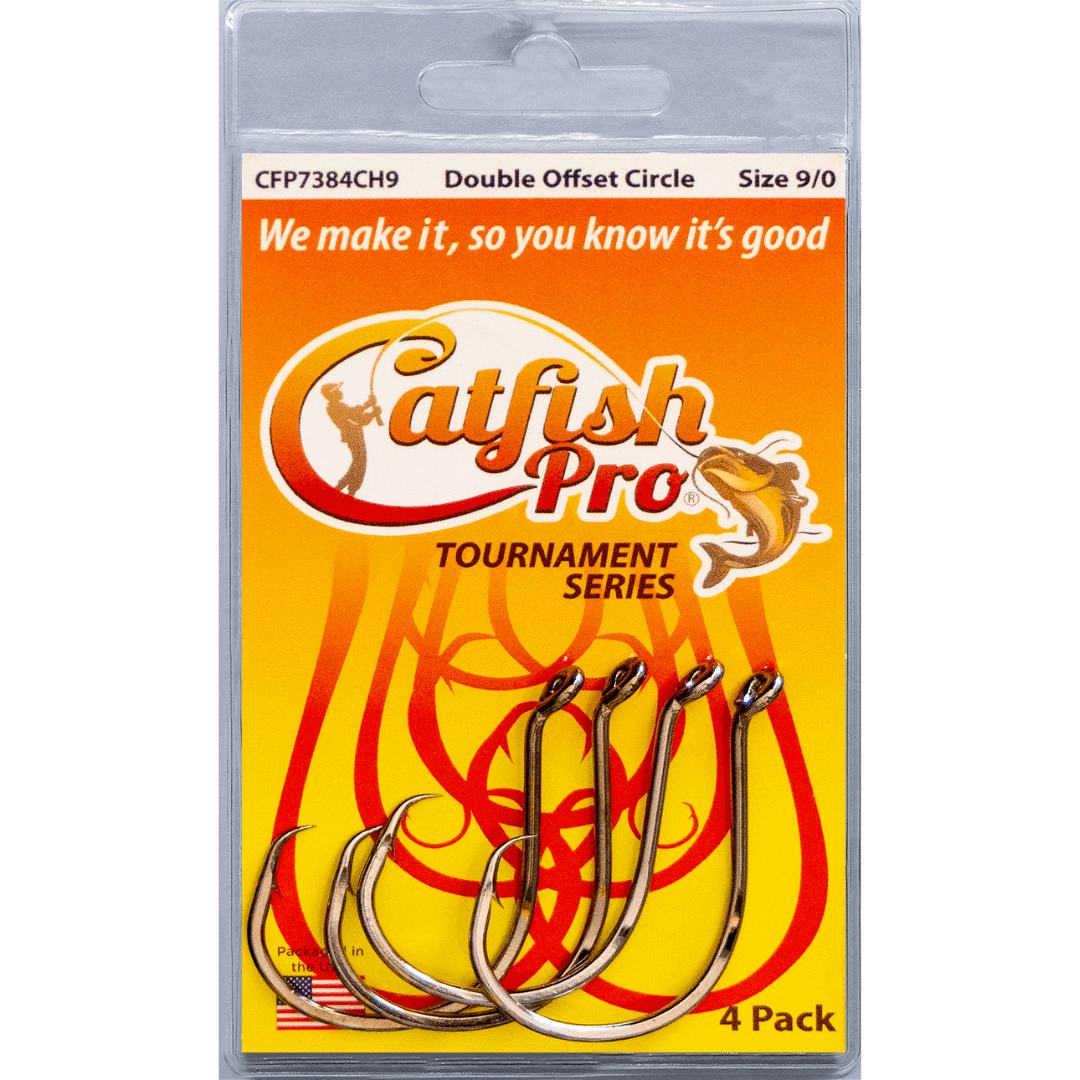 Double Offset Circle Hooks 9/0 - Taylor Holler Tackle Co.