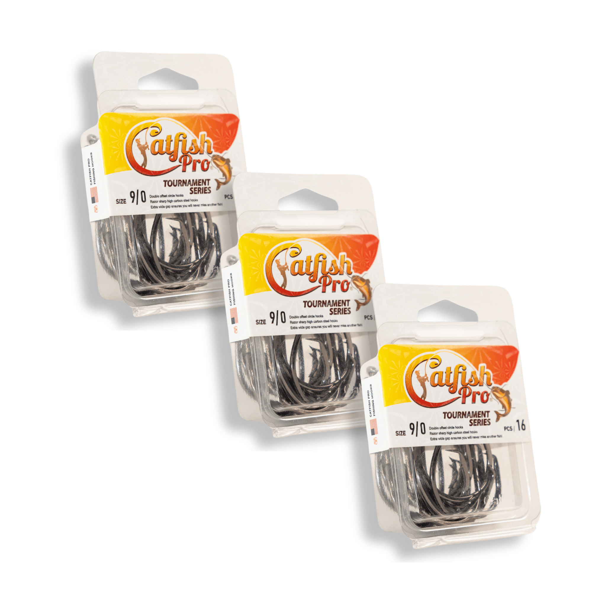 Double Offset Circle Hooks 9/0 - Value Pack - Taylor Holler Tackle Co.