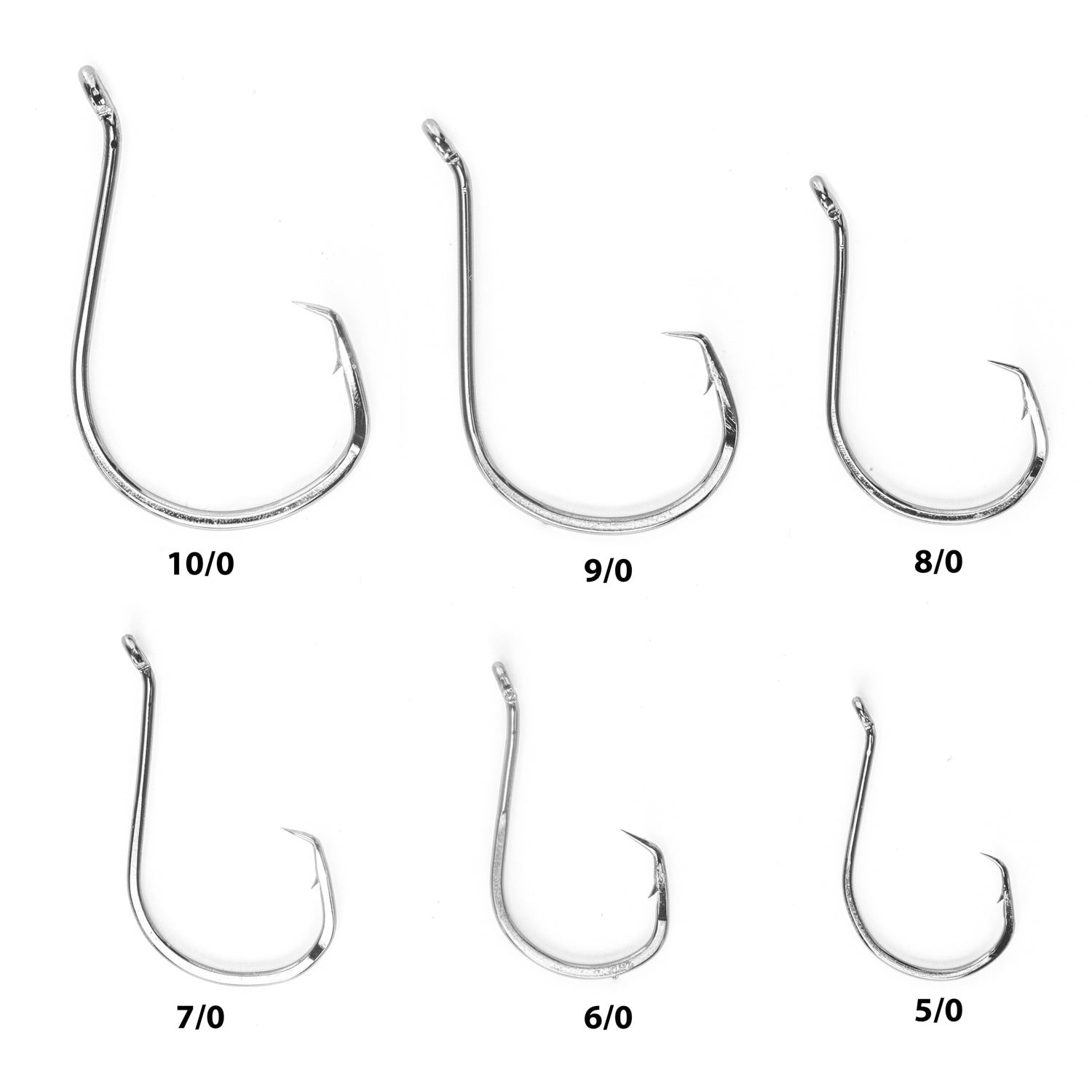 Double Offset Circle Hooks 6/0 - Taylor Holler Tackle Co.