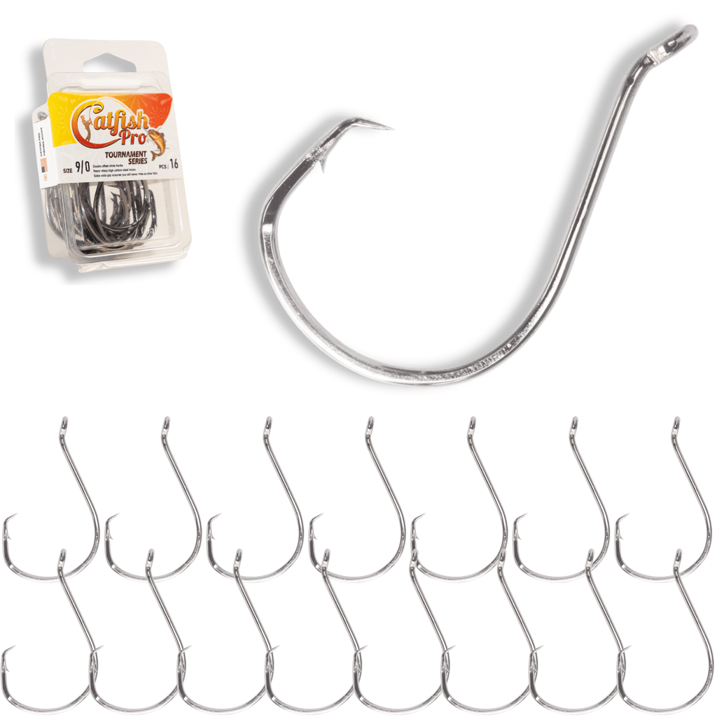 Double Offset Circle Hooks 9/0 - Value Pack - Taylor Holler Tackle Co.