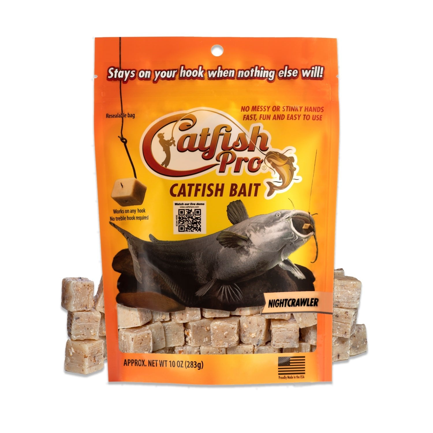 Nightcrawler Catfish Bait - Taylor Holler Tackle Co.
