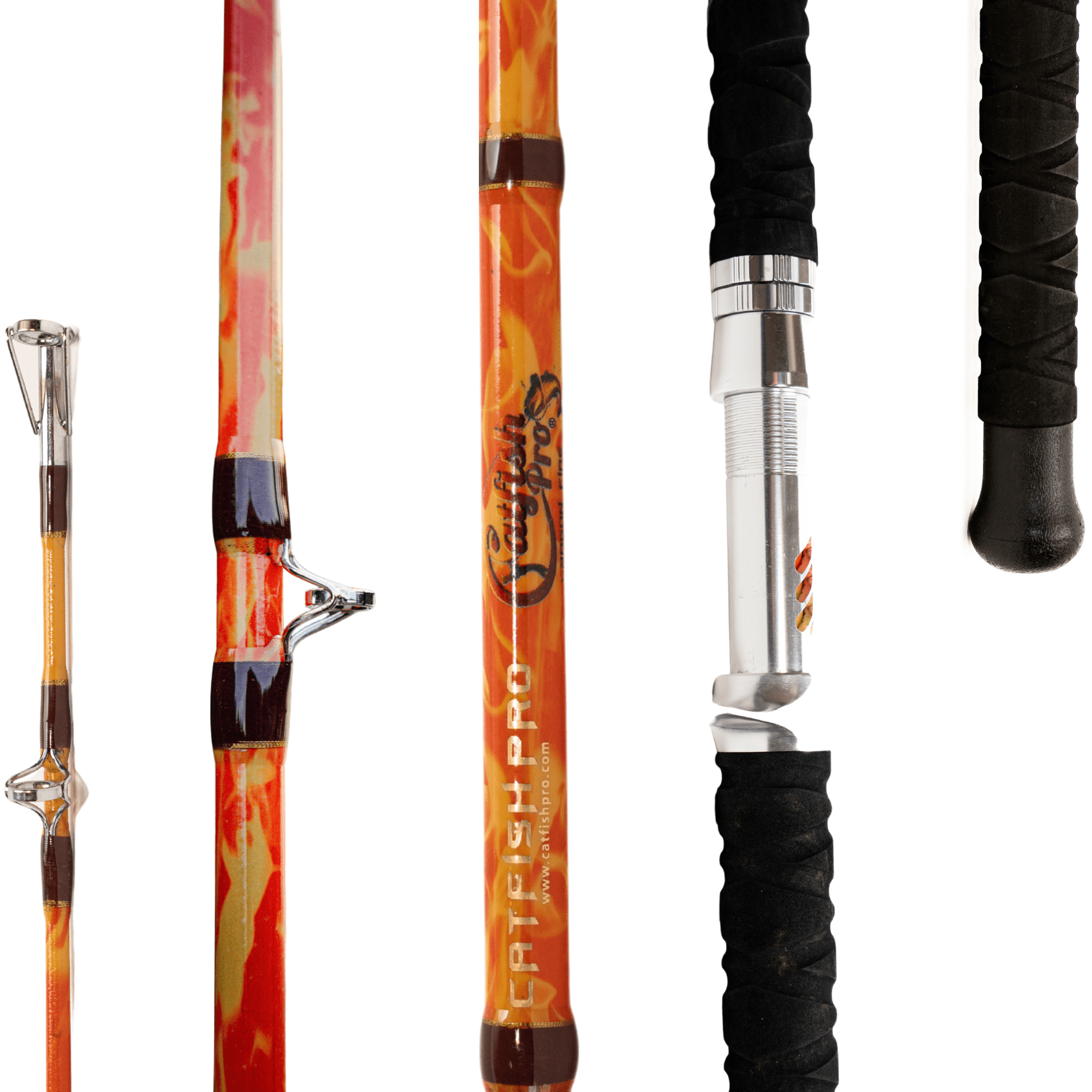 Orange Dragon Fire Casting Glow Rod - Taylor Holler Tackle Co.