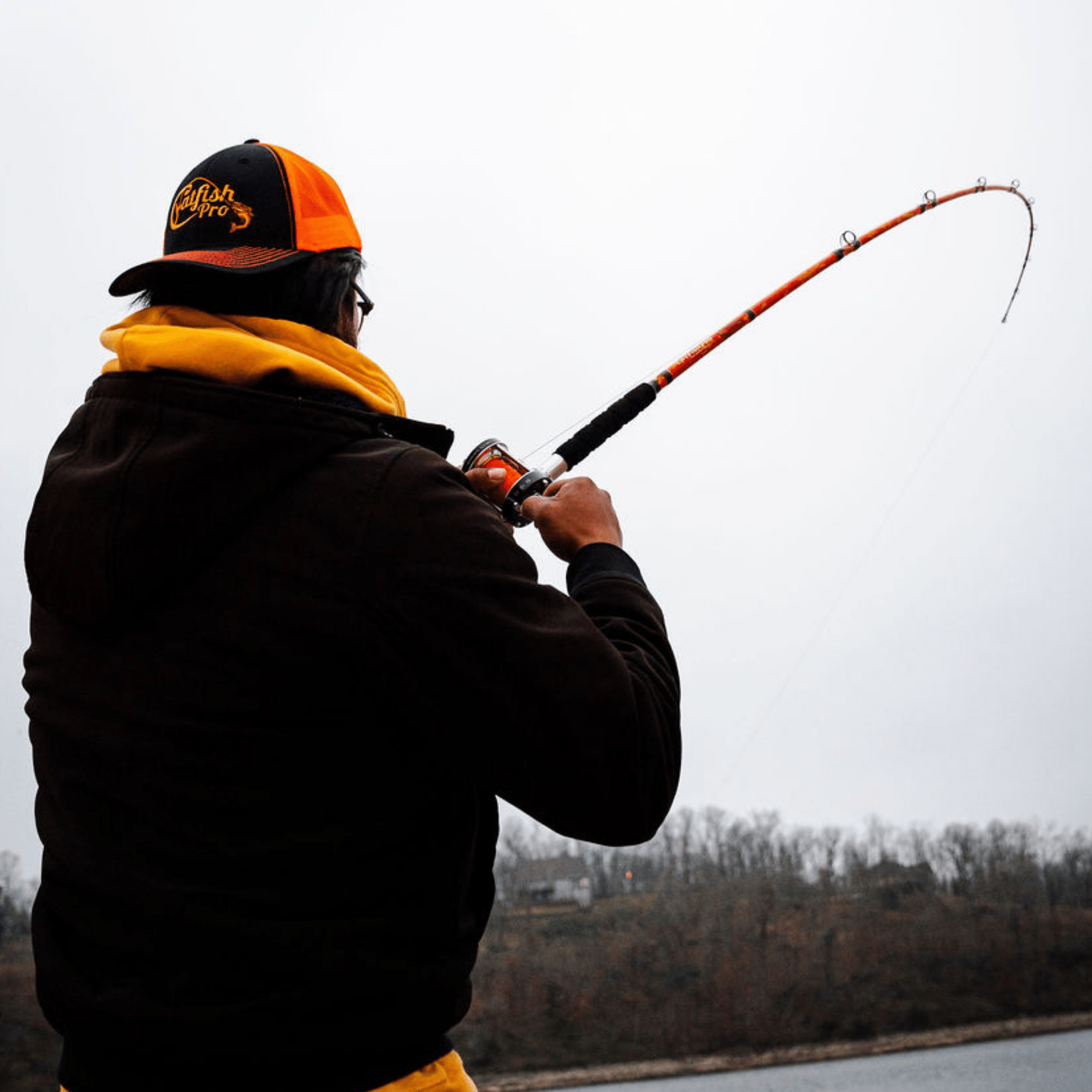 Orange Dragon Fire Casting Glow Rod - Taylor Holler Tackle Co.