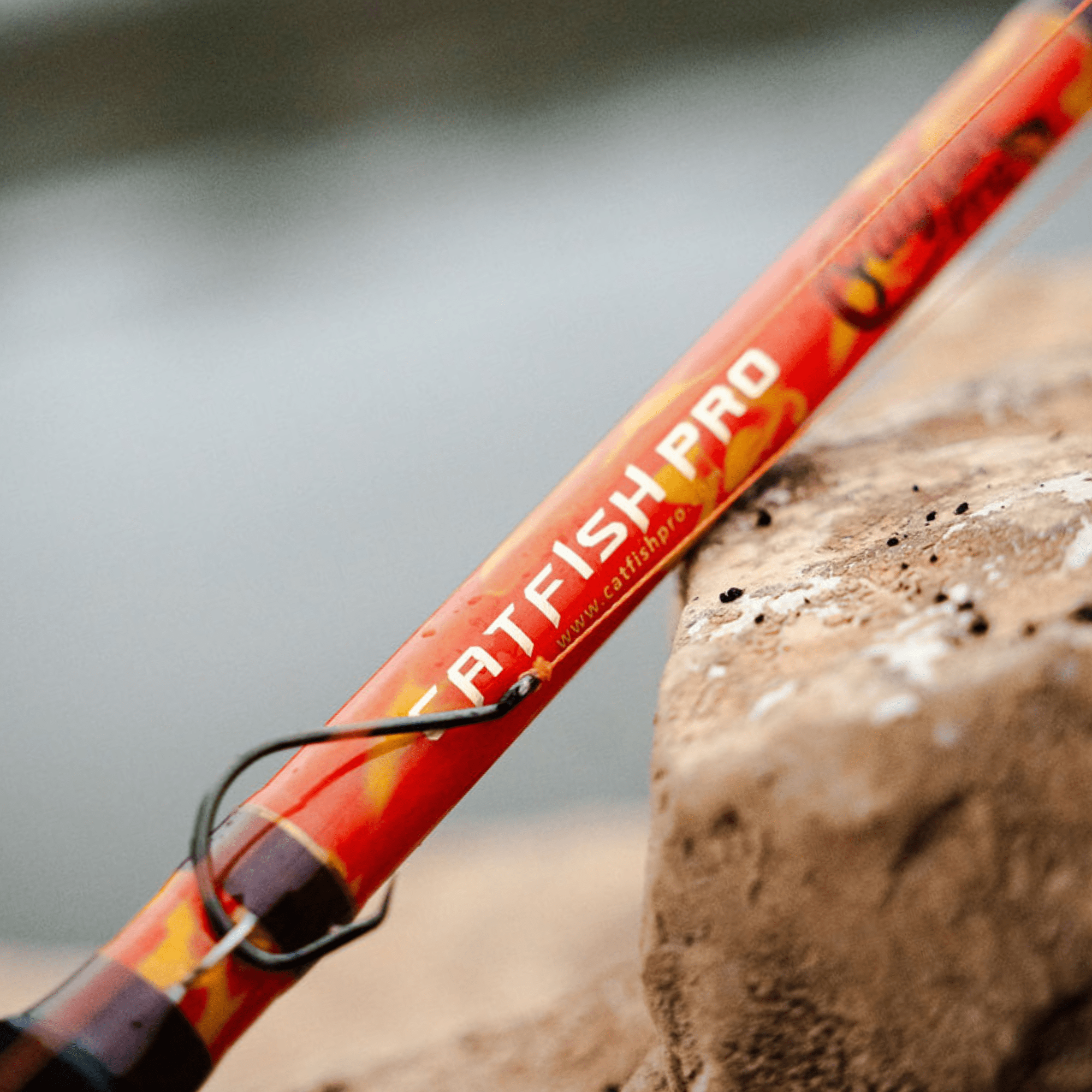 Orange Dragon Fire Casting Glow Rod - Taylor Holler Tackle Co.