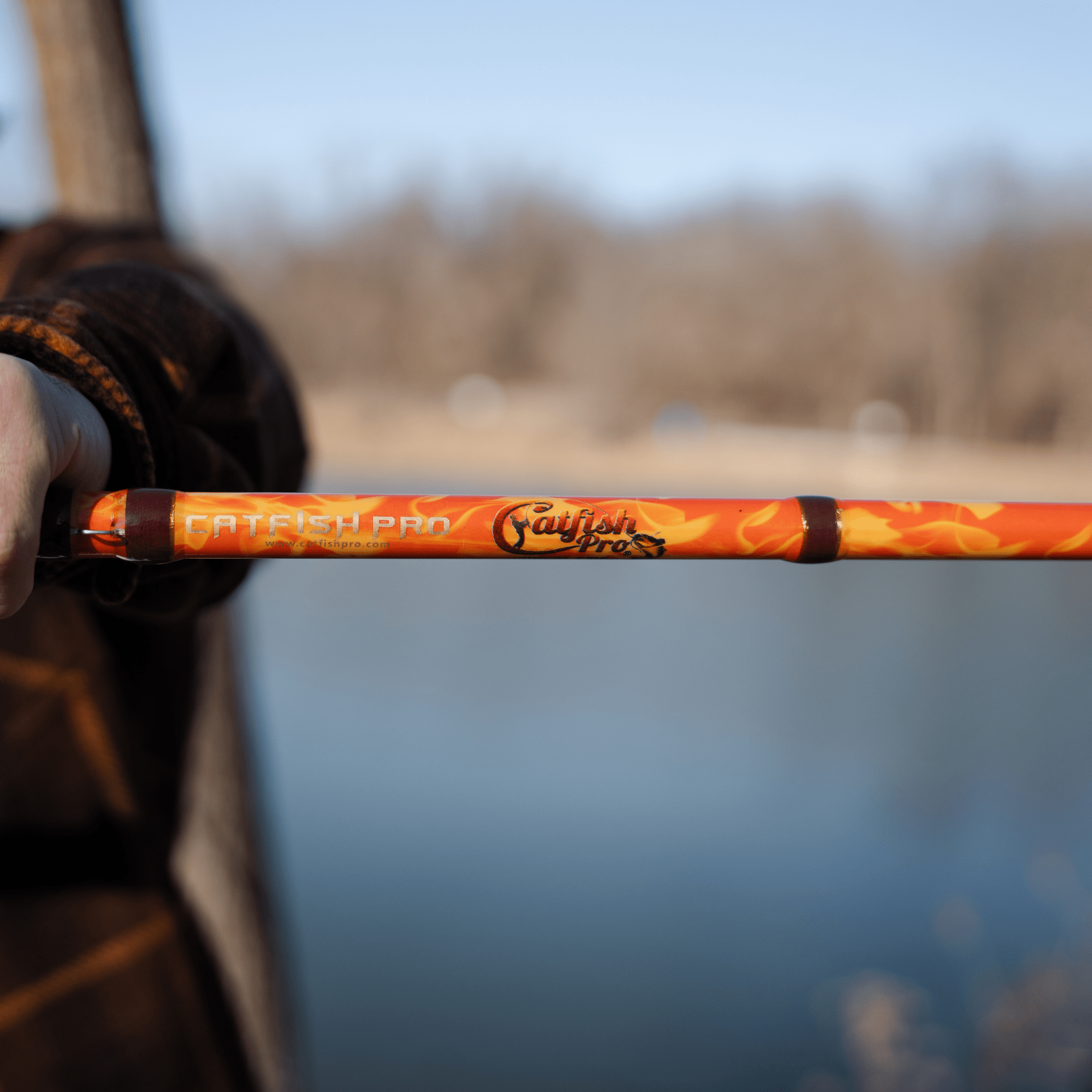 Orange Dragon Fire Casting Glow Rod - Taylor Holler Tackle Co.